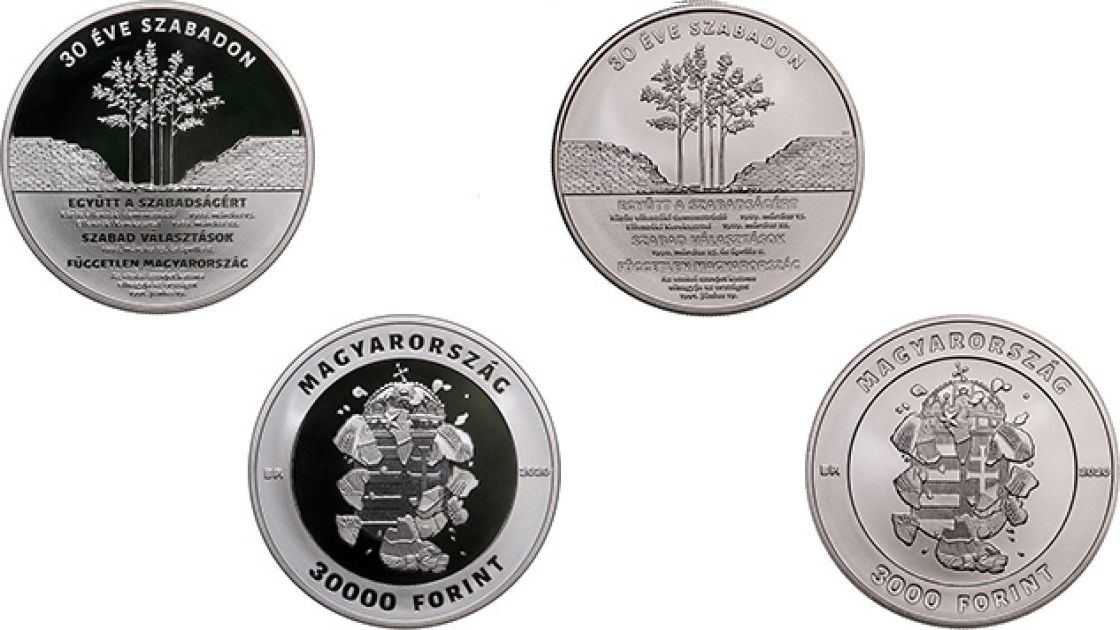 Anniversary coins by the National Bank of Hungary