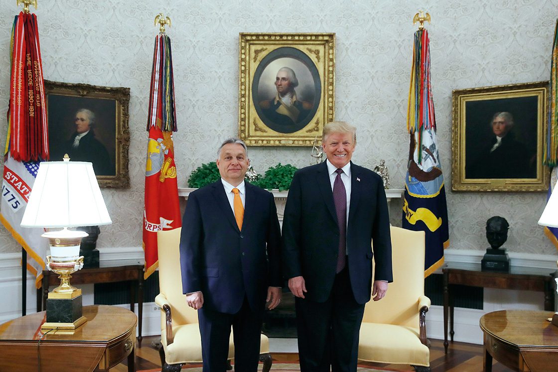 Donald Trump and Viktor Orbán
