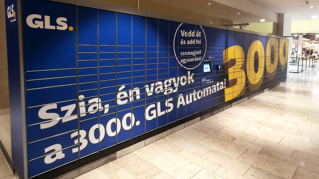 GLS Hungary Unveils Its 3,000th Parcel Locker in Szeged