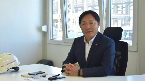 Lotte Aluminium Managing Director Sang Fab Park