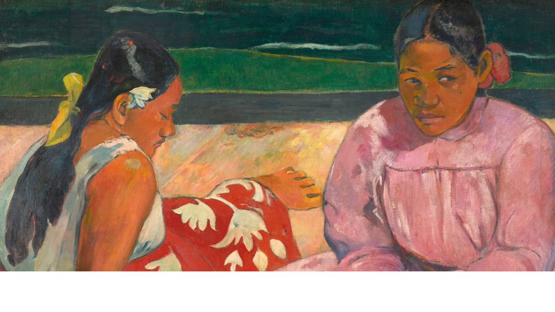 Paul Gauguin: Tahitian Women 1891, Museé d'Orsay, Paris l Photo by Museum of Fine Arts Budapest