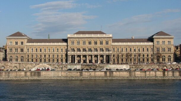 The main building of the Corvinus University of Budapest