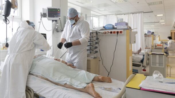 Ward for infectious diseases in the local hospital in Nyíregyháza