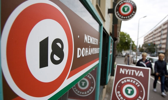 'National Tobacco Shop' in Hungary | Dávid Harangozó