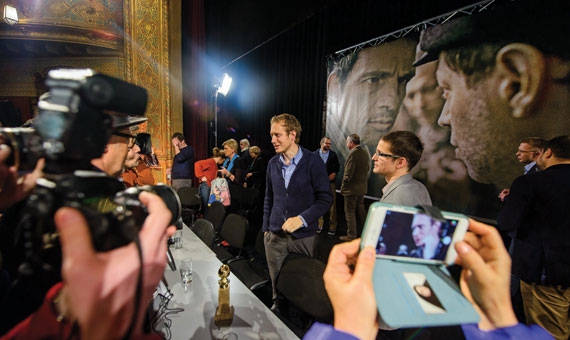 Press Conference held at Uránia National Film Theater | Péter Egyed