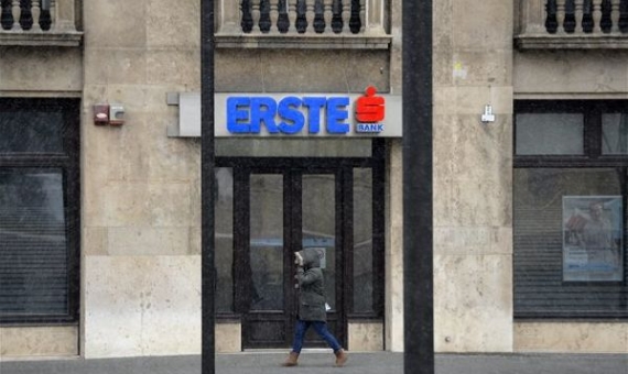 An Erste Bank branch in Budapest | Tamás Kovács / MTI