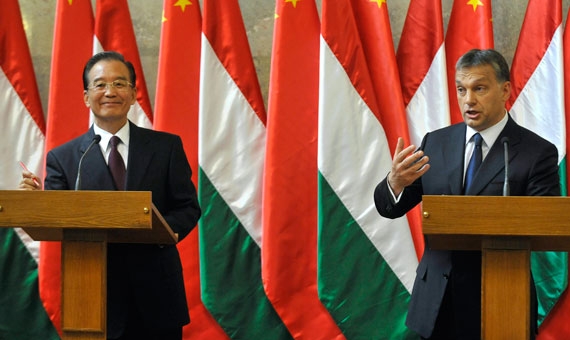 Chinese Prime Minister Wen Jiabao and Viktor Orbán | László Beliczay/MTI