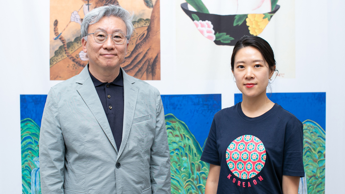 The Ambassador of the Republic of Korea, Chulmin Park and the Director of the Korean Cultural Center, Hye Ryong Yu | Photo by Dávid Harangozó