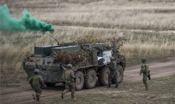 'Clever Ferret' military exercise in the Bakony Hills