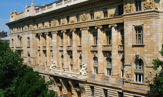 The building of the National Bank of Hungary in Budapest | D&T archive