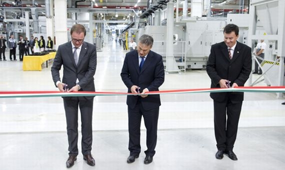 Opel Factory Inauguration in Szentgotthárd | Gergely Botár/kormany.hu