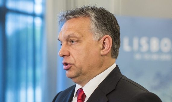 Hungarian PM Viktor Orbán at the CDI meeting in Lisbon | Balázs Szecsõdi / PM press office