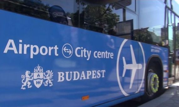 Bus link to the airport in Budapest | source: budapest.hu